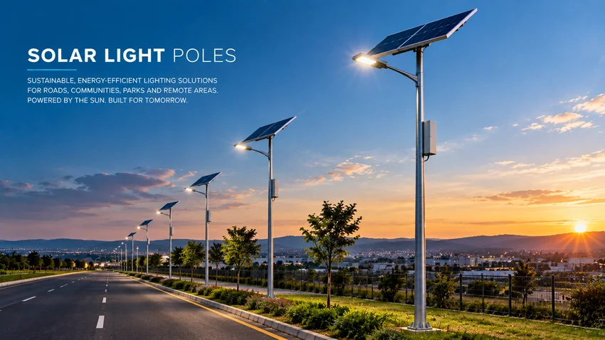 Solar Light Poles product image